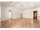 Expansive living room featuring vaulted ceilings and ample natural light at 20329 E Bronco Dr, Queen Creek, AZ 85142