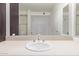 Bathroom with bright countertops, featuring a glass-door shower at 4808 N 24Th St # 925, Phoenix, AZ 85016