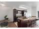 Well-equipped kitchen featuring stainless steel appliances and a convenient island with bar seating at 4808 N 24Th St # 925, Phoenix, AZ 85016
