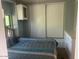 Bedroom boasts a large closet for storage at 7750 E Broadway Rd # 212, Mesa, AZ 85208