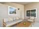 Outdoor patio with comfortable seating offers a relaxing space for enjoying the fresh air and sunshine at 20218 N 33Rd Pl, Phoenix, AZ 85050
