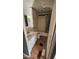Interior shot of a bathroom area featuring dated features and showing wear and tear at 508 S 98Th St, Mesa, AZ 85208