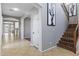 Open foyer showcasing tile flooring and convenient access to other rooms at 21503 E Alyssa Ct, Queen Creek, AZ 85142