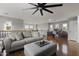 Cozy loft space with wood floors, desk and built-ins, perfect for relaxing or working at 21503 E Alyssa Ct, Queen Creek, AZ 85142