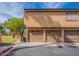 A three-car garage offers ample parking and storage space at 4901 S Calle Los Cerros Dr # 206, Tempe, AZ 85282