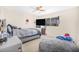 Bedroom boasts a bean bag and modern bed frame, creating a cozy atmosphere at 8615 S 45Th Gln, Laveen, AZ 85339