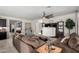 Inviting living room featuring stylish furnishings, neutral decor, and bright natural light at 26509 W Ponderosa Ln, Buckeye, AZ 85396