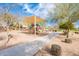 Neighborhood playground with covered play structures and seating at 4488 N 155Th Ave, Goodyear, AZ 85395