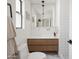 Modern bathroom featuring a stylish vanity, sleek fixtures, and bright lighting at 6114 N 8Th St, Phoenix, AZ 85014