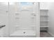 Shower with built-in shelves at 1317 S Vista Ave, Florence, AZ 85132