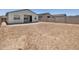 Expansive yard with block fencing offering endless possibilities at 17434 W Eva St, Waddell, AZ 85355