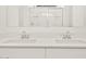 Bathroom featuring double sinks and modern fixtures, bright and clean at 17434 W Eva St, Waddell, AZ 85355