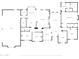 Detailed floor plan showcasing the layout of the residence, including the bedrooms, bathrooms, kitchen, and living spaces at 3086 N Herrala Way, Apache Junction, AZ 85119