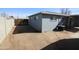 The backyard features gravel landscaping with a privacy fence at 8134 N 29Th Ave, Phoenix, AZ 85051