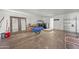 Spacious garage offers ample room for parking and hobbies, with utility connections at 8920 N 56Th Ave, Glendale, AZ 85302