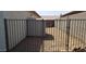 The gravel-covered side yard features a metal storage shed at 15971 N 91St Dr, Peoria, AZ 85382