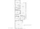 Detailed floor plan showcasing layout of living room, kitchen, bedrooms, bathrooms, garage and other areas at 2466 E Rosario Mission Dr, Casa Grande, AZ 85194