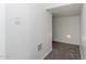 Hallway with gray carpet and white walls with square recessed lighting at 3416 E Blue Ridge Pl, Chandler, AZ 85249