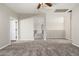 Hallway featuring neutral carpet and white trim at 3416 E Blue Ridge Pl, Chandler, AZ 85249