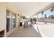 Covered patio seating area with a view of the spacious backyard at 4702 E Monte Cristo Ave, Phoenix, AZ 85032