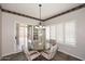 Breakfast nook area with sliding glass doors and lots of natural light at 4733 E Morning Vista Ln, Cave Creek, AZ 85331