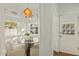 Breakfast nook with ample natural light, tiled floors, and classic design at 1307 W Palm Ln, Phoenix, AZ 85007