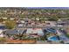 Aerial view of a neighborhood with various homes and landscapes at 17309 E Rosita Dr, Fountain Hills, AZ 85268