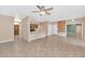 Spacious living room with tile flooring and a ceiling fan at 17309 E Rosita Dr, Fountain Hills, AZ 85268