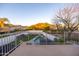 Overhead shot of the backyard and pool area provides a serene retreat and enhanced privacy with manicured grounds at 2226 E Parkside Ln, Phoenix, AZ 85024