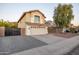 Attractive two-story home featuring a spacious two-car garage and desert landscape at 2226 E Parkside Ln, Phoenix, AZ 85024