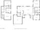 Detailed floor plan illustrating layout of rooms, including bedrooms, bathrooms, kitchen, living room, and garage at 4217 E Edgemont Ave, Phoenix, AZ 85008