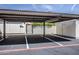 Designated covered parking space with ample room, nearby storage, and easy access at 5094 N 83Rd St, Scottsdale, AZ 85250