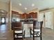 Kitchen with stainless appliances and a breakfast bar at 10323 W Carousel Dr, Arizona City, AZ 85123