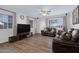 Spacious living room featuring wood floors and comfortable seating at 1102 E Brown St, Phoenix, AZ 85020