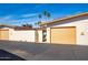 Exterior view of single-story home and attached garage at 13404 W Copperstone Dr, Sun City West, AZ 85375