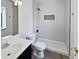 Modern bathroom featuring a walk in shower and updated vanity at 1805 E Bluefield Ave, Phoenix, AZ 85022