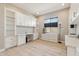 Another view of home office with built-in cabinets and desk space at 2081 E Aquarius Pl, Chandler, AZ 85249