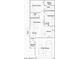 Floor Plan showcasing the layout of the 2-bedroom, 2-bath home with connected living spaces at 25121 N 174Th Ln, Surprise, AZ 85387