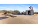 Large backyard area providing ample space for storage and projects, with a desert landscape backdrop at 43611 N 1St Dr, New River, AZ 85087