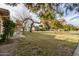 Expansive backyard featuring mature trees and a patio area, perfect for outdoor activities at 628 Leisure World --, Mesa, AZ 85206