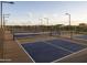 Outdoor pickleball courts with fencing and lighting, perfect for recreational play at 11300 N Casa Dega Dr # 1025, Surprise, AZ 85388