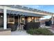 Inviting covered patio featuring comfortable seating and a stylish pergola, perfect for outdoor relaxation at 12426 W Cougar Dr, Sun City West, AZ 85375