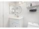 Clean bathroom with white vanity, bright lighting, and modern fixtures for a fresh, updated look at 1438 S 30Th St, Mesa, AZ 85204