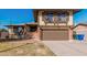 Two story home with brick facade, 2 car garage and manicured lawn at 1438 S 30Th St, Mesa, AZ 85204