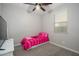 Bright bedroom with a pink theme, perfect for a room at 17618 W Paraiso Dr, Surprise, AZ 85387