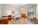 Spacious main bedroom with lots of natural light and neutral finishes at 4109 N Twilight Cir, Mesa, AZ 85207