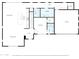 Detailed floor plan showcasing the layout of the home's main level with kitchen, living room, and garage at 6338 N 10Th Dr, Phoenix, AZ 85013