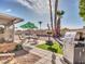 Outdoor patio and BBQ area perfect for enjoying the weather and entertaining guests at 9313 W Arrowhead Dr, Sun City, AZ 85351