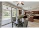 Bright dining area with backyard access and seamless flow to the kitchen at 1737 E Azalea Dr, Gilbert, AZ 85298