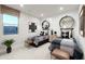Bright bedroom featuring two twin beds with matching decor and a scenic view at 19201 W Missouri Ave, Litchfield Park, AZ 85340